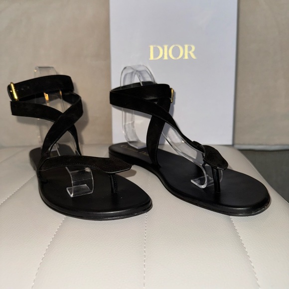 DIOR POISON-D THONG SANDAL 39 - Picture 4 of 9